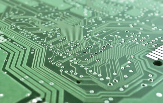 Printed circuit board — illustrative downstream application of glass-reinforced laminates