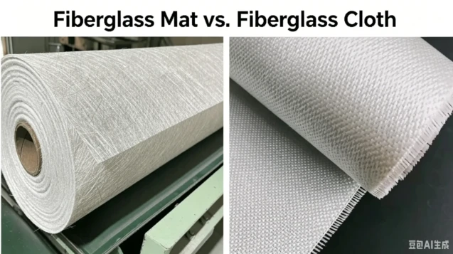 Fiberglass Mat vs. Fiberglass Cloth