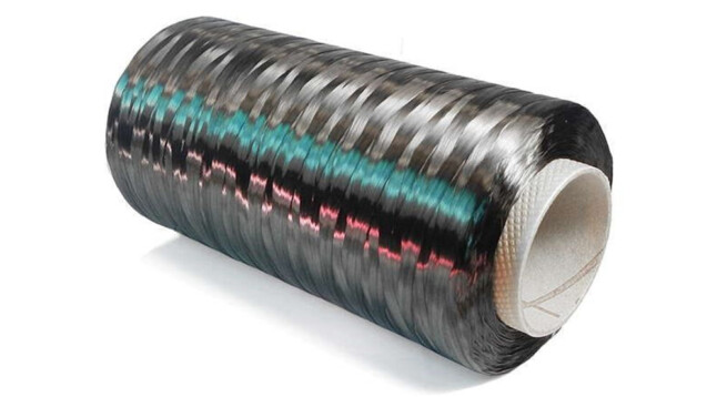Nickel coated carbon fiber spool